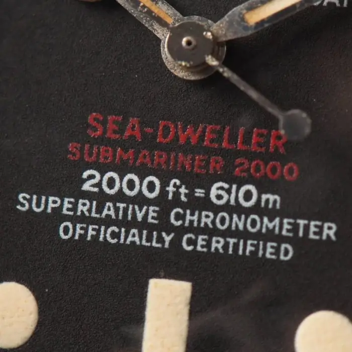 Vintage Rolex Sea-Dweller 1665 Double Red Mens Watch - Image 4