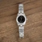 Cheapest Rolex Oyster Perpetual 24mm Black Dial Ref 76080 - Image 7
