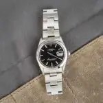 Clean Factory Supreme Rolex Date 15000 Black Dial 34mm - Image 6