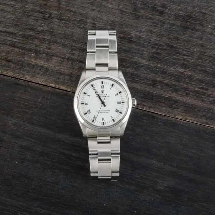 Cheapest Rolex Oyster Perpetual 1002 White Dial 34mm - Image 6