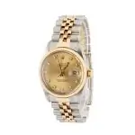 Cheapest Supreme Rolex Datejust 16013 Champagne Diamond Dial 36mm