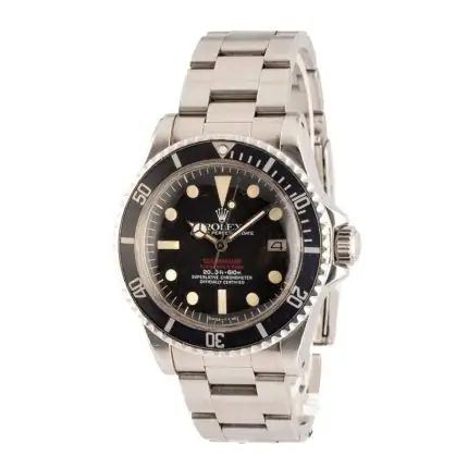 Vintage Rolex Sea-Dweller 1665 Double Red Mens Watch
