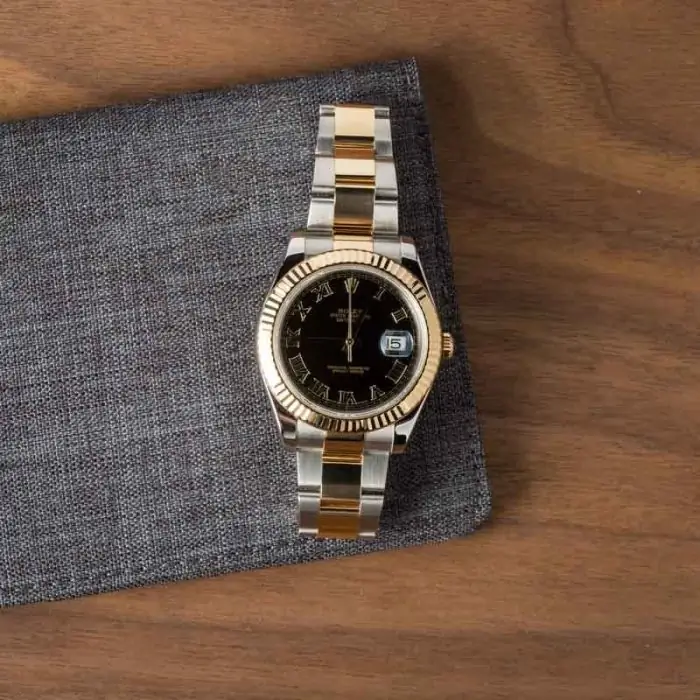Cheapest Rolex Datejust II 116333 Black Dial Two-Tone - Image 5