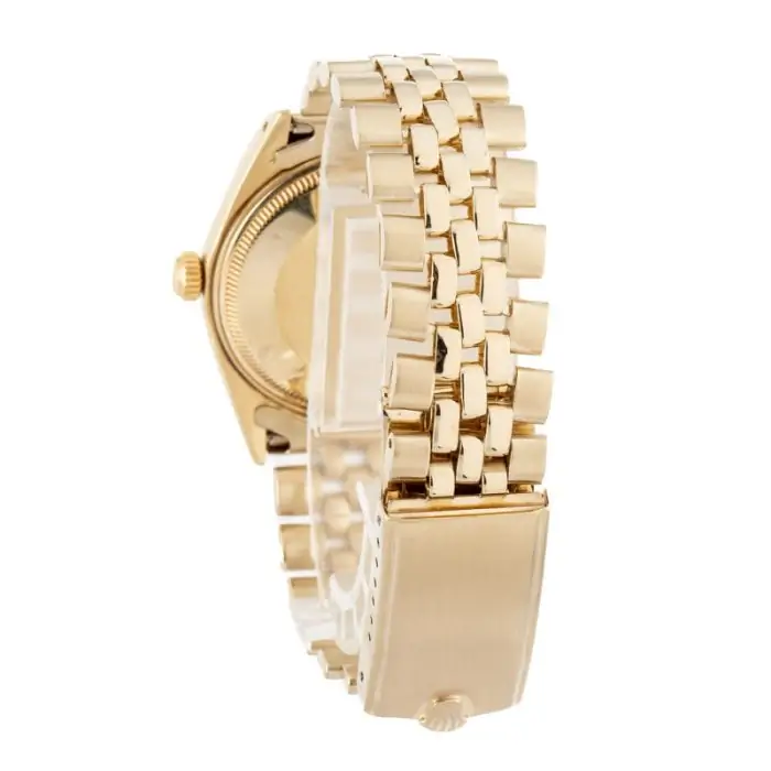 Cheapest Rolex Date 1503 14K Gold Vintage Supreme Clone - Image 3