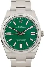 Clean Factory Supreme Rolex Oyster Perpetual 41mm Green Dial Super Clone