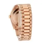 Clean Factory Supreme Rolex Day-Date 40 Rose Gold Diamond Clone - Image 4