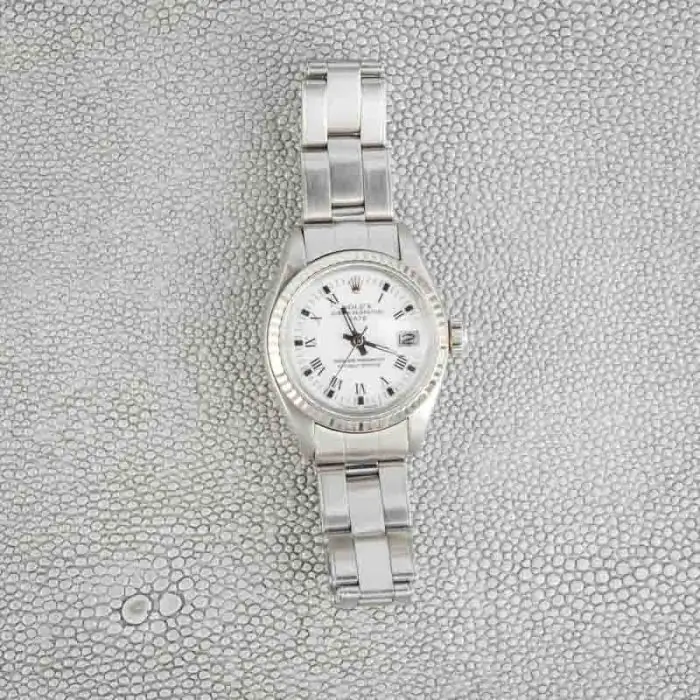 Cheapest Rolex Date 6917 White Roman Dial 26mm Stainless Steel - Image 6