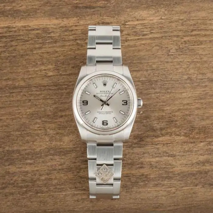 Cheapest Rolex Air-King 114200 Silver Dial 34mm 2011 - Image 5