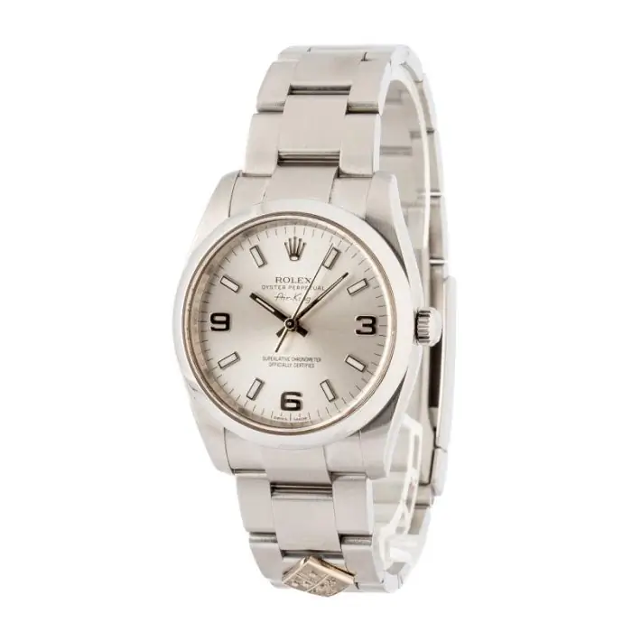 Cheapest Rolex Air-King 114200 Silver Dial 34mm 2011 - Image 3