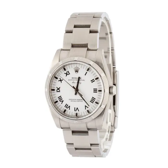Cheapest Rolex Air-King 114210 White Dial 34mm Stainless Steel - Image 3