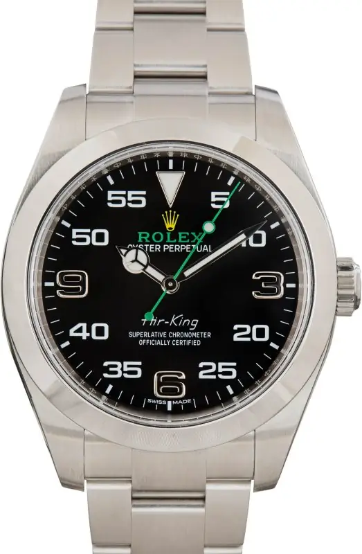 Cheapest Rolex Air-King 116900 Black Arabic Dial 40mm