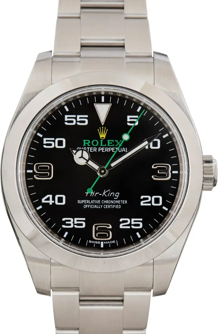 Cheapest Rolex Air-King 116900 Black Arabic Dial 40mm - Image 2