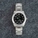 Cheapest Rolex Air-King 116900 Black Arabic Dial 40mm - Image 5