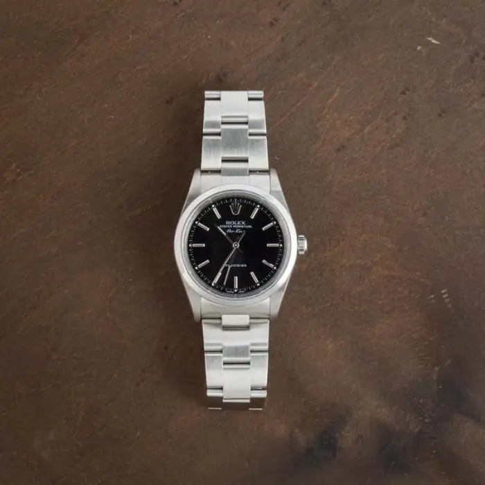 Cheapest Rolex Air-King 14000M Black Dial 34mm Super Clone - Image 6