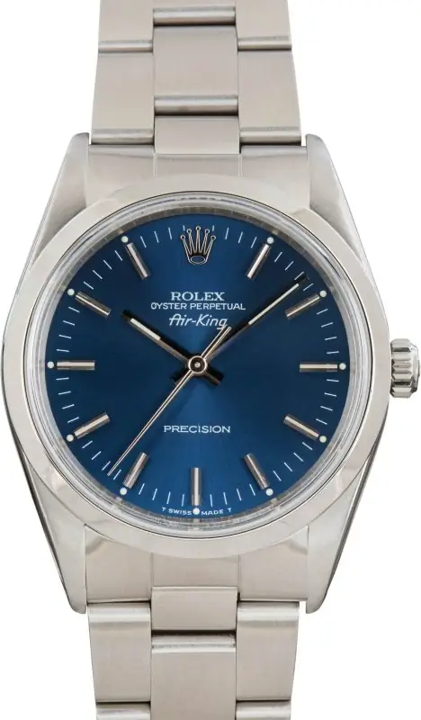 Cheapest Rolex Air-King 14000 Blue Dial 34mm Super Clone