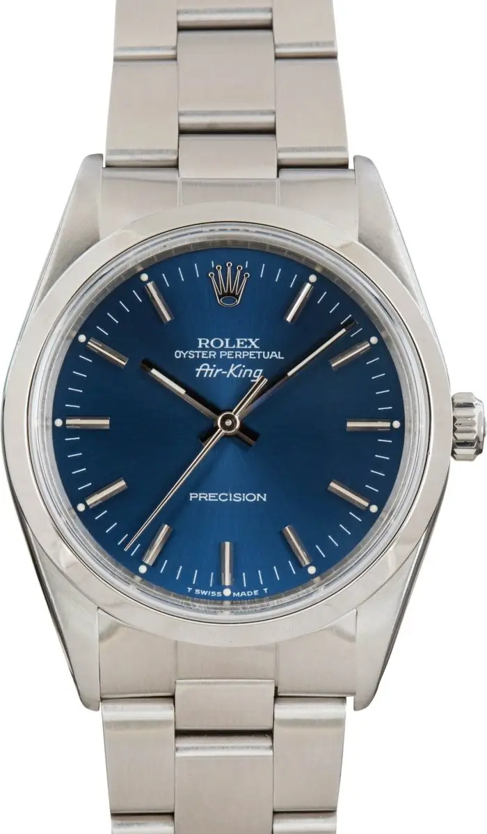 Cheapest Rolex Air-King 14000 Blue Dial 34mm Super Clone - Image 2