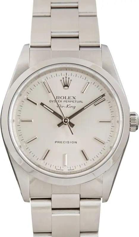 Cheapest Rolex Air-King 14000 Silver Dial 34mm Super Clone