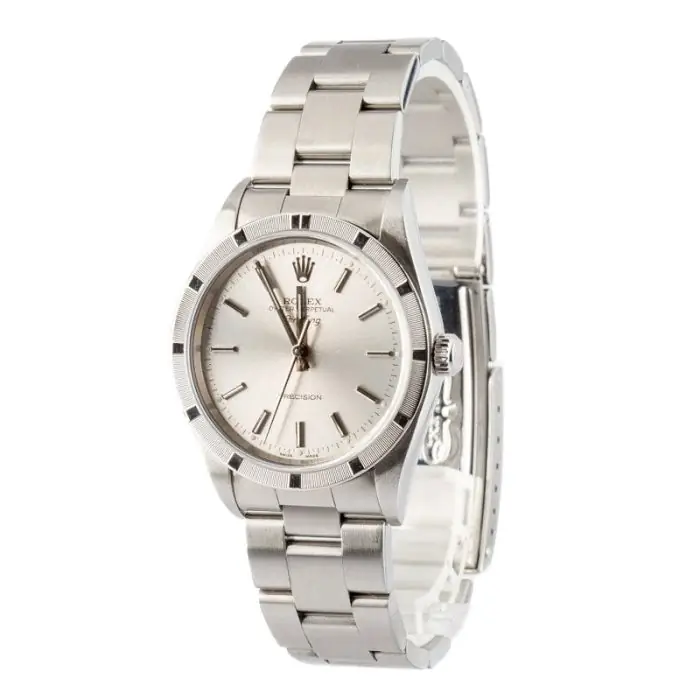 Cheapest Rolex Air-King 14010 Silver Index 34mm 1999 - Image 3