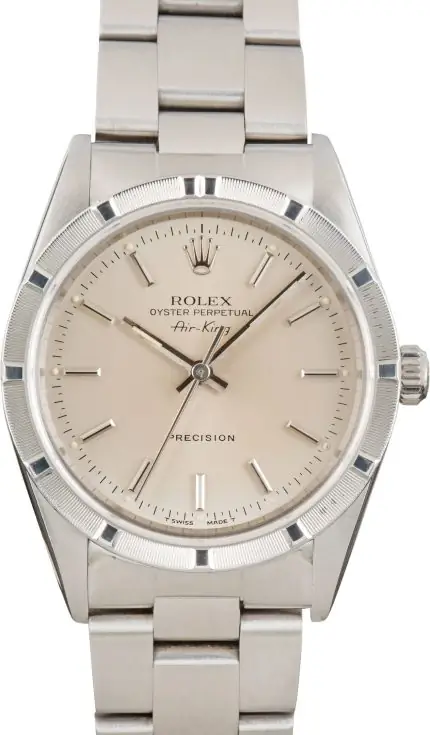 Cheapest Rolex Air-King 14010 Silver Dial 34mm Stainless Steel