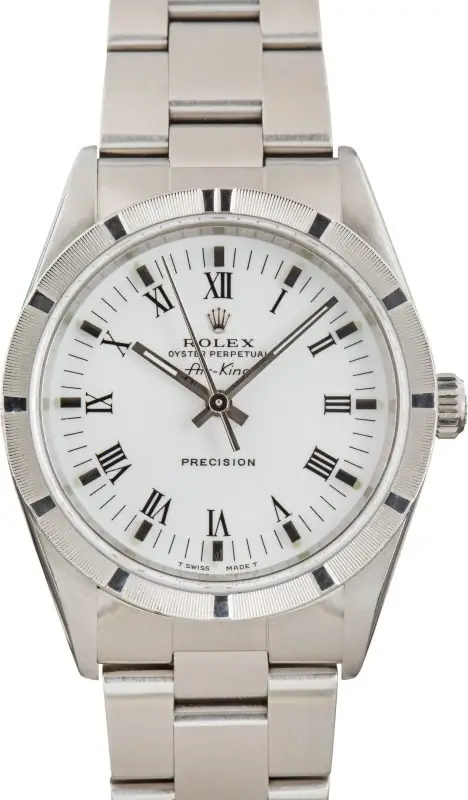 Cheapest Rolex Air-King 14010 White Dial 34mm Stainless Steel