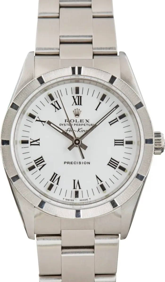 Cheapest Rolex Air-King 14010 White Dial 34mm Stainless Steel - Image 2