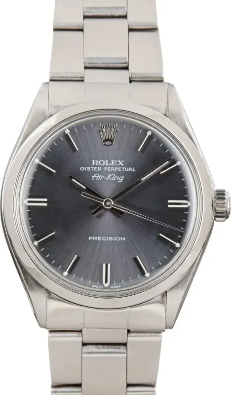 Cheapest Rolex Air-King 5500 Slate Dial 34mm Vintage