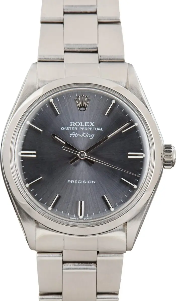 Cheapest Rolex Air-King 5500 Slate Dial 34mm Vintage - Image 2