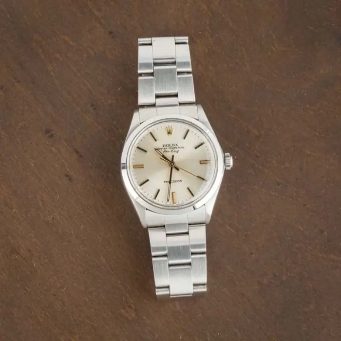 Cheapest Vintage Rolex Air-King 5500 34mm Stainless Steel - Image 6