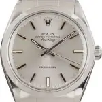 Cheapest Rolex Air-King 5500 34mm Silver Dial Vintage 1984