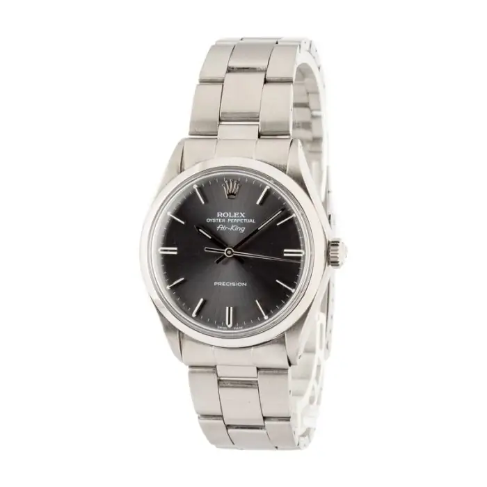 Cheapest Rolex Air-King 5500 Slate Dial 34mm Vintage - Image 3