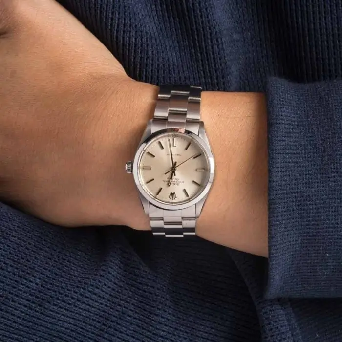 Clean Factory Supreme Rolex Air-King 5500 34mm Silver Dial - Image 5