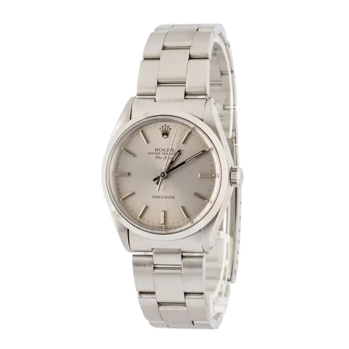 Cheapest Rolex Air-King 5500 Silver Dial Vintage 1979 - Image 3