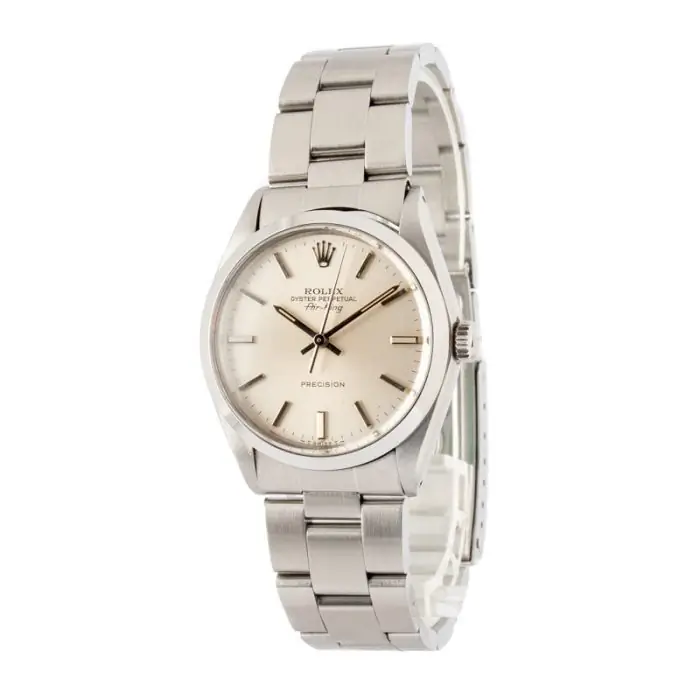Clean Factory Supreme Rolex Air-King 5500 34mm Silver Dial - Image 3