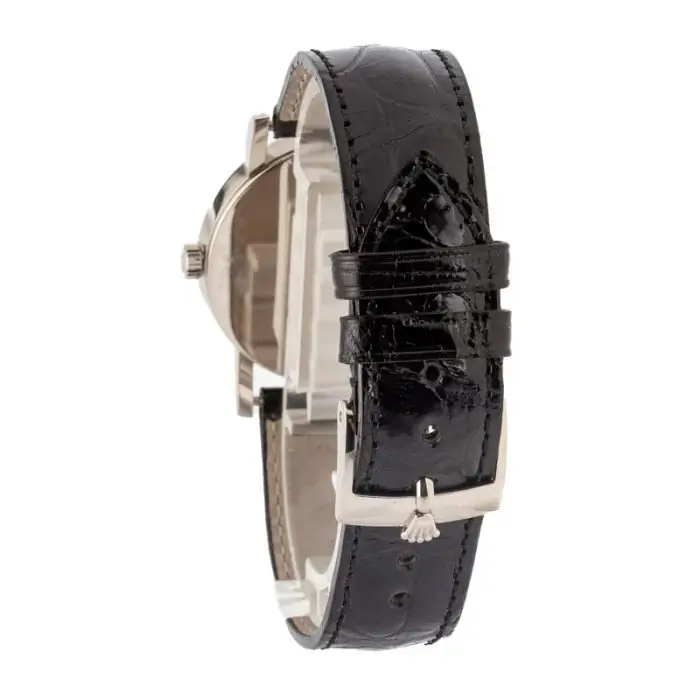 Cheapest Rolex Cellini 5115 White Gold Black Dial 32MM - Image 4