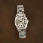 Clean Factory Supreme Rolex Date 1500 Silver Index 34mm - Image 6