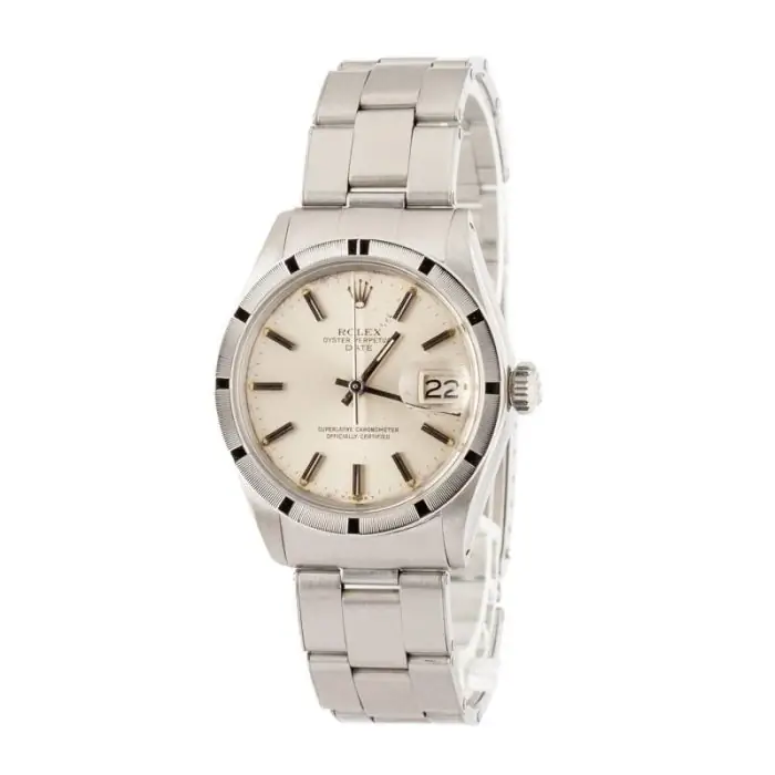 Clean Factory Super Clone Rolex Date 1500 Silver Dial 34mm - Image 3