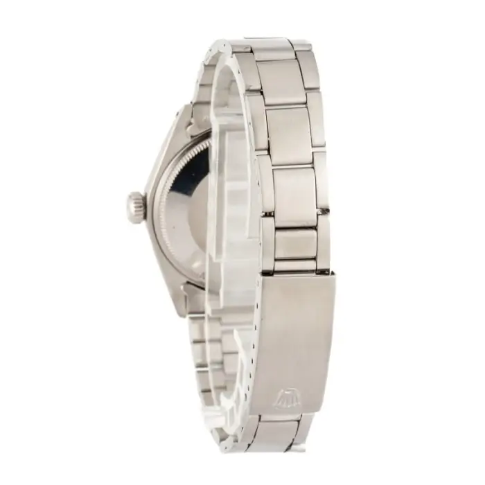 Clean Factory Supreme Rolex Date 1500 Silver Index 34mm - Image 4