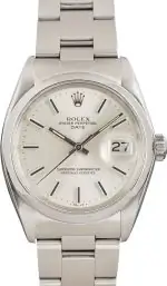 Cheapest Supreme Rolex Date 1500 Silver Dial 34mm Clone