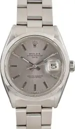 Clean Factory Super Clone Rolex Date 1500 Slate Dial 34mm