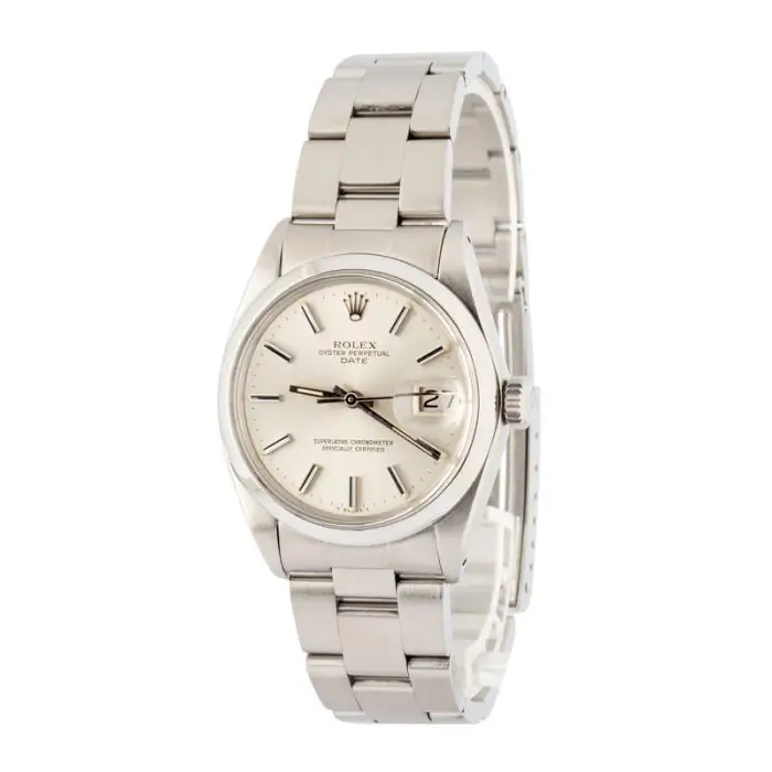 Cheapest Supreme Rolex Date 1500 Silver Dial 34mm Clone - Image 3