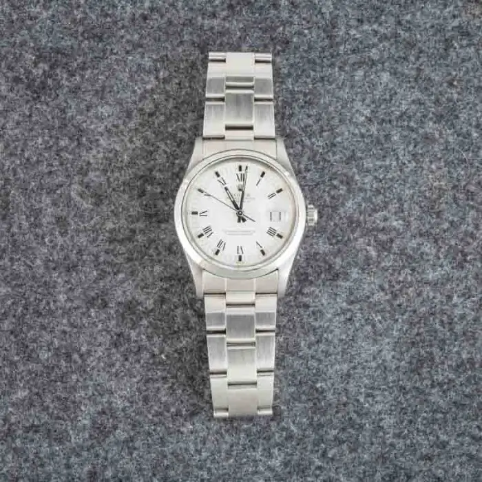 Cheapest Rolex Date 15000 34mm White Roman Dial 1981 - Image 5
