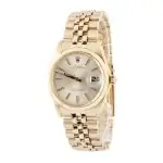 Cheapest Rolex 1503 Silver Index Vintage 34mm Gold - Image 3