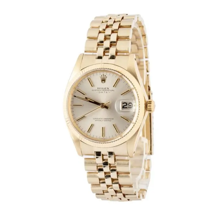 Cheapest Rolex 1503 Silver Index Vintage 34mm Gold - Image 3