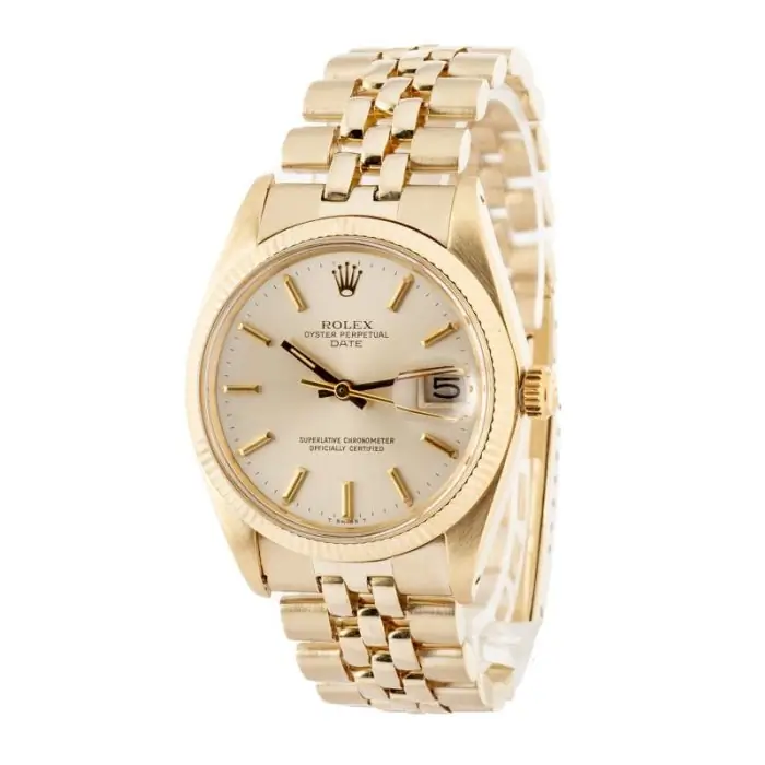 Cheapest Rolex Date 1503 14K Gold Vintage Supreme Clone - Image 2