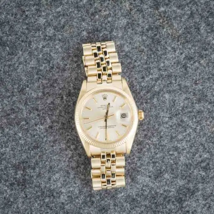 Cheapest Rolex Date 1503 14K Gold Vintage Supreme Clone - Image 6