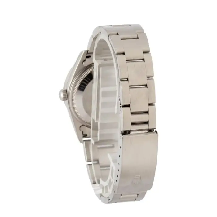 Supreme Rolex Date 15210 Black Stainless Steel Watch Clone - Image 4