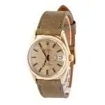 Cheapest Rolex 1550 Champagne Linen Dial 34mm Vintage Watch - Image 3