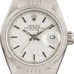 Cheapest Supreme Rolex Date 69160 White Dial 26mm