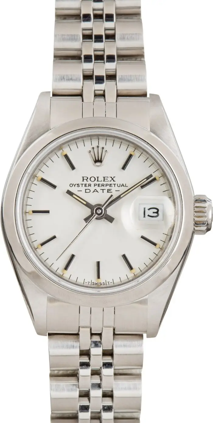 Cheapest Supreme Rolex Date 69160 White Dial 26mm - Image 2