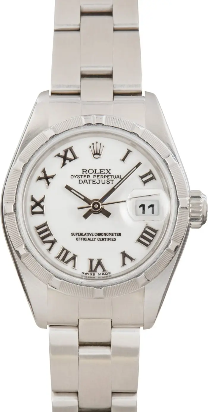 Clean Factory Supreme Rolex Datejust 79190 White Roman Dial - Image 2